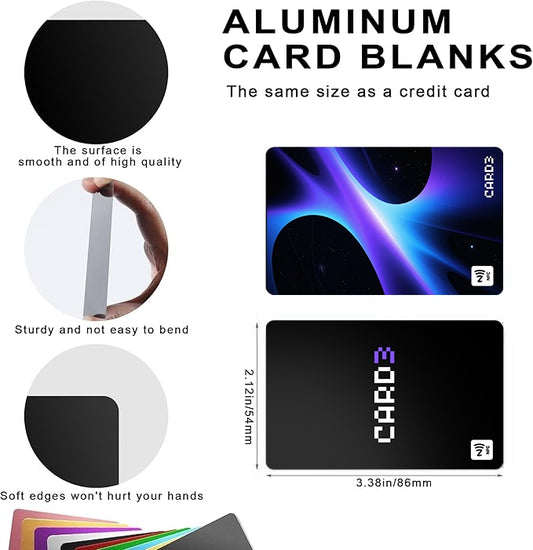 Card3 Classic — PVC Laser Smart Business Card